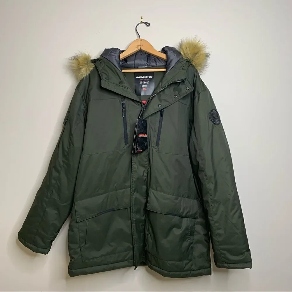 Hawke Co. Faux Fur Trim Jacket - XL